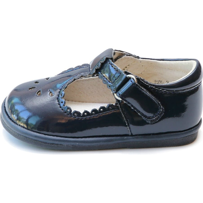 Dottie Scalloped T-Strap Mary Jane (Baby)