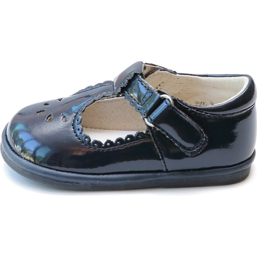 Dottie Scalloped T-Strap Mary Jane (Baby)