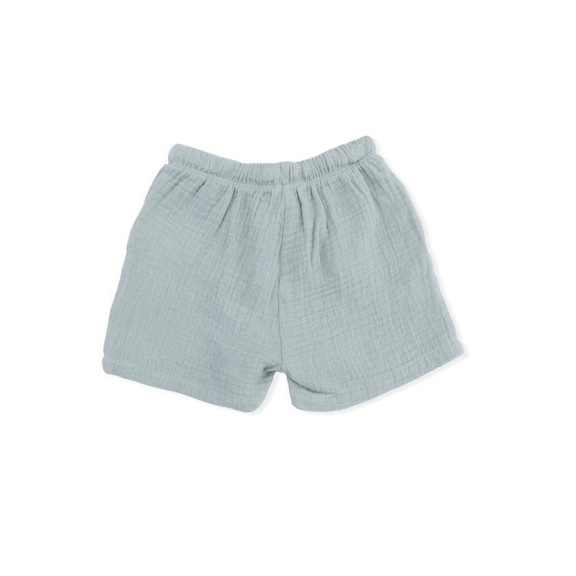 Solid Muslin Jadeite - Casual Short