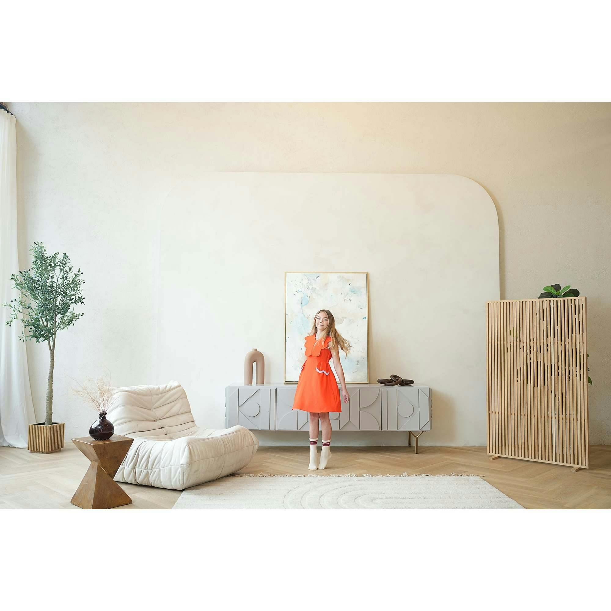 Colette Dress, Orange