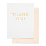 Pink Thank You Card