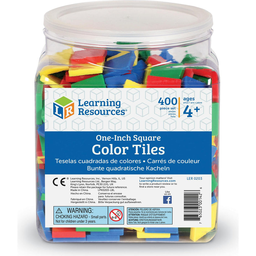 Square Color Tiles Set of 400