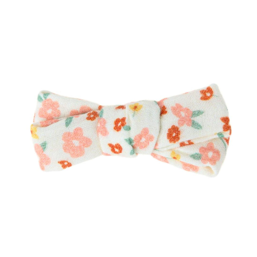 Single Bow Hair Clip | Sunset Meadow