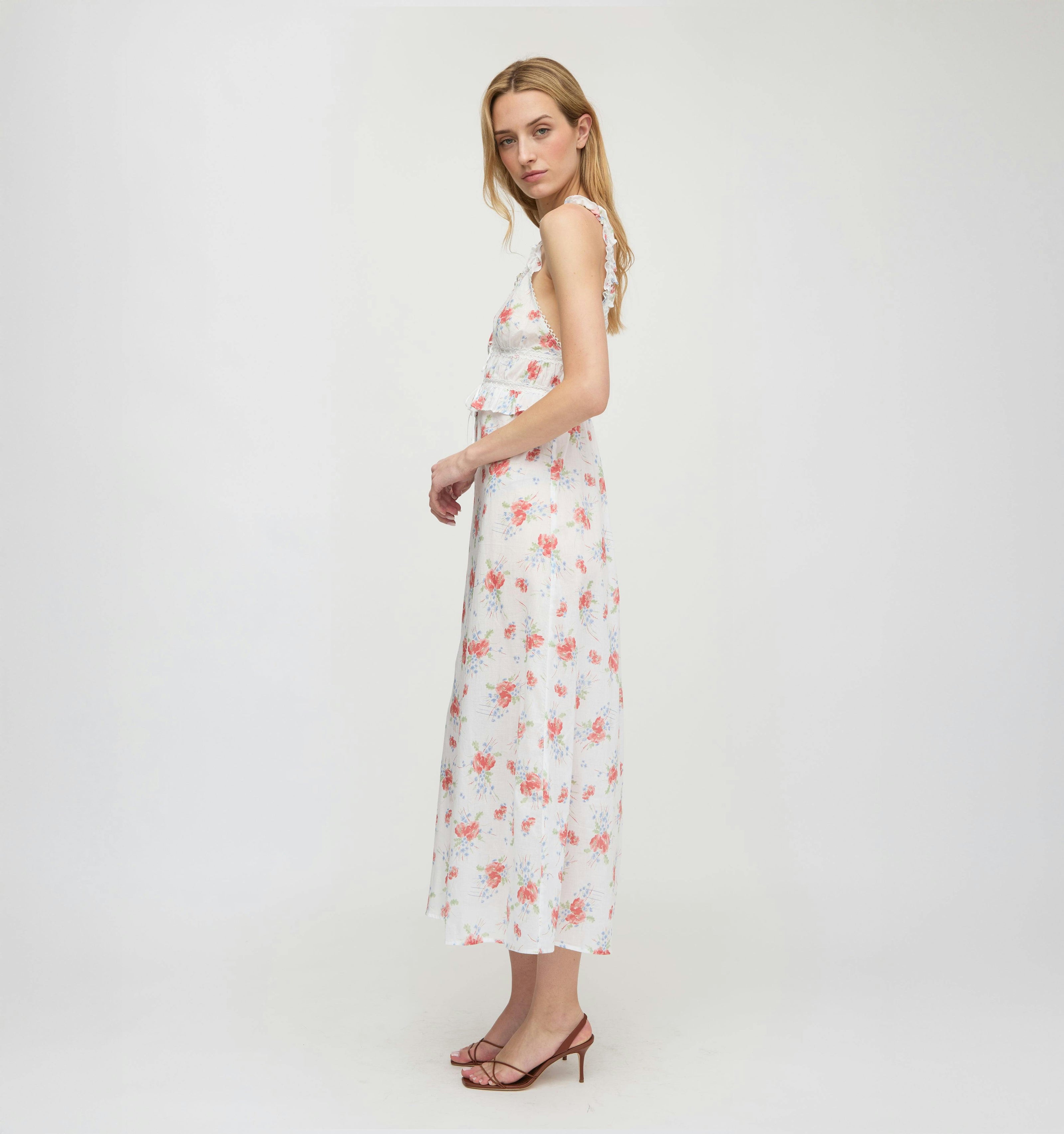 The Bonnie Nightgown - Sunburst Blossoms