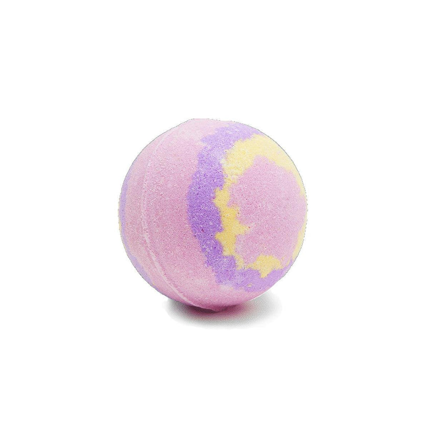 Bath Bomb for Kids GALAXY SUPERNOVA Pink Yellow Purple