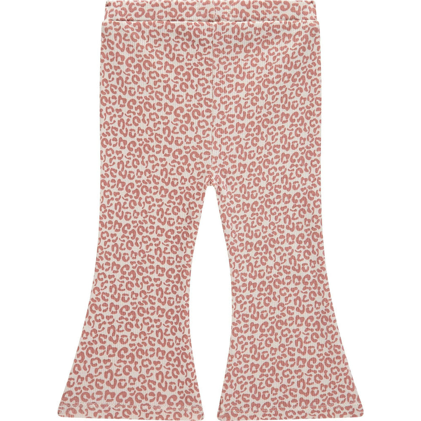 Leopard Print Flare Leggings