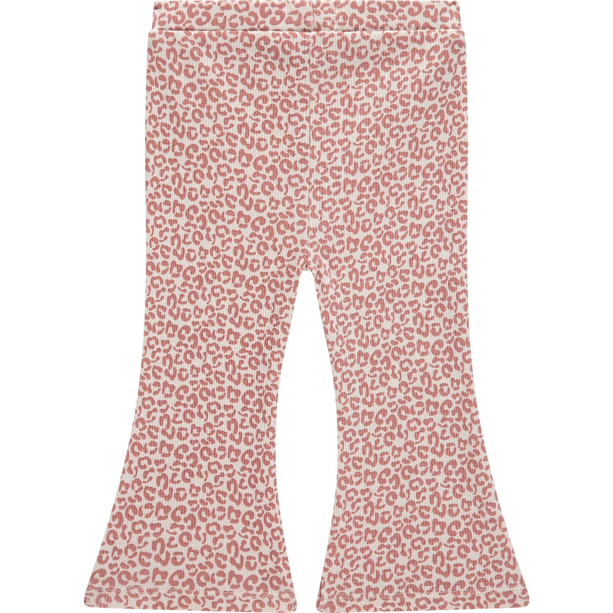 Leopard Print Flare Leggings