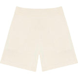 Women's Cream Knit Shorts