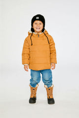 Winter Jacket Adapted For Car Seats Brown Sugar