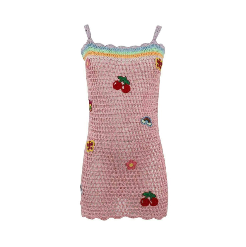 Summer Vibes Crochet Dress