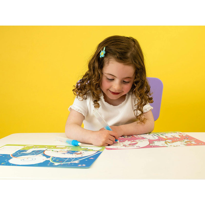 Magic Color Changing Water Placemats - Rainbow Fairy