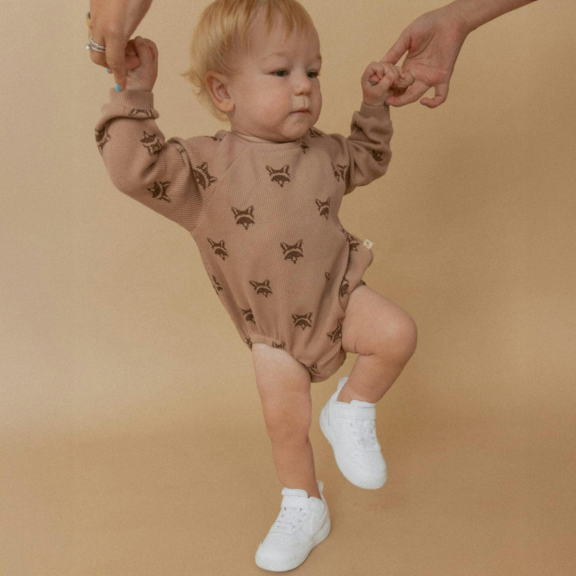 Organic Long Sleeve Bubble Romper