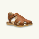 Spencer Sandal | Caramel Leather