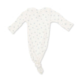 Little Horseshoes Blue - Knotted Gown and Knotted Hat