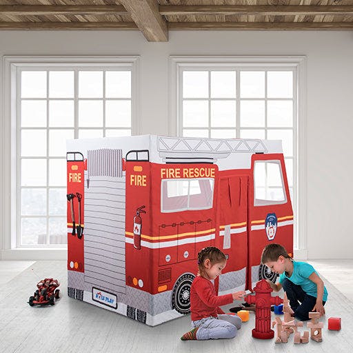 Role Play Fire Truck Play Home