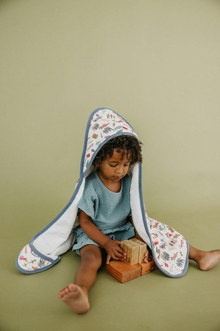Premium Baby Knit Hooded Towel - A Christmas Story