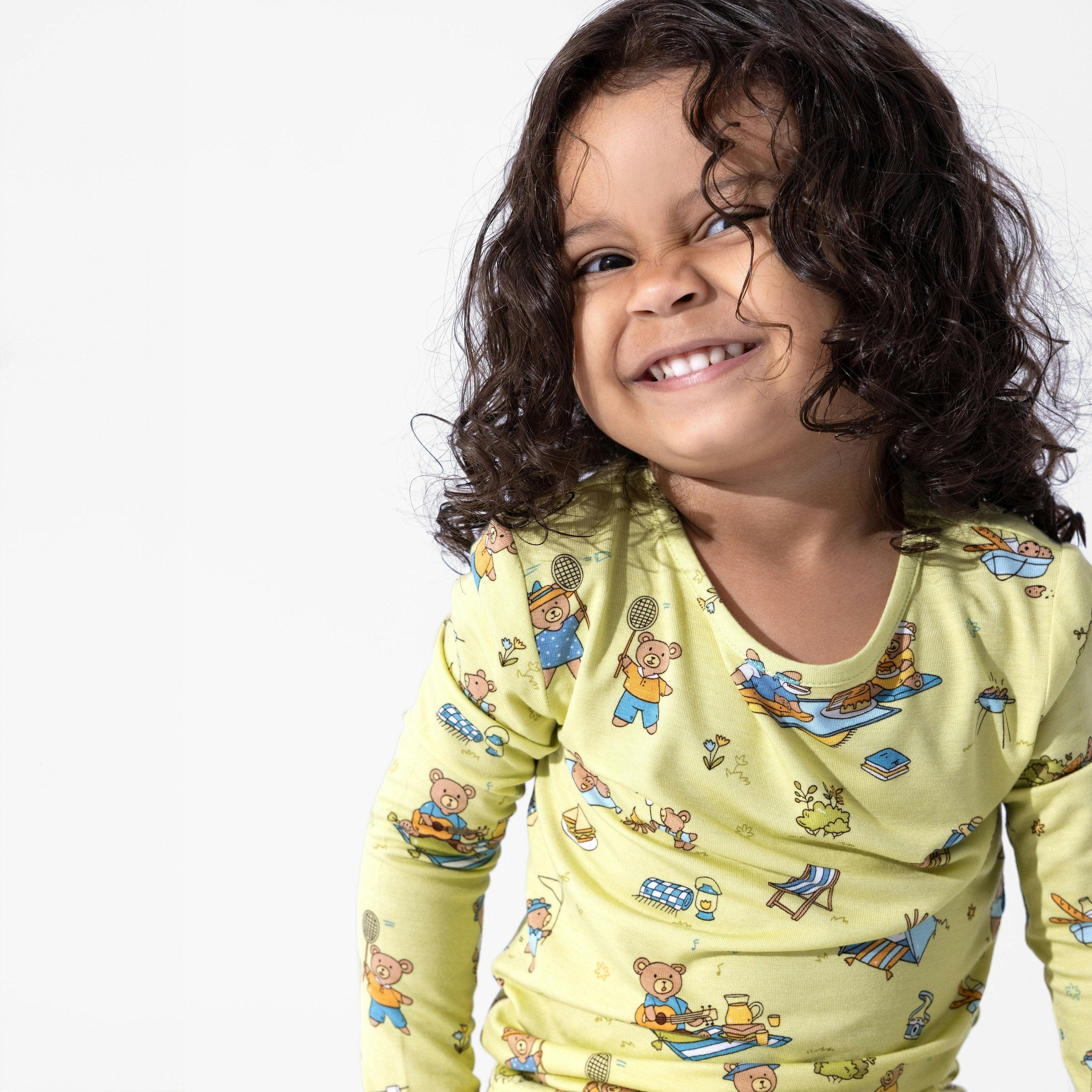 Teddy Picnic Kids Pajamas