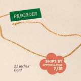Dainty Figaro Necklace