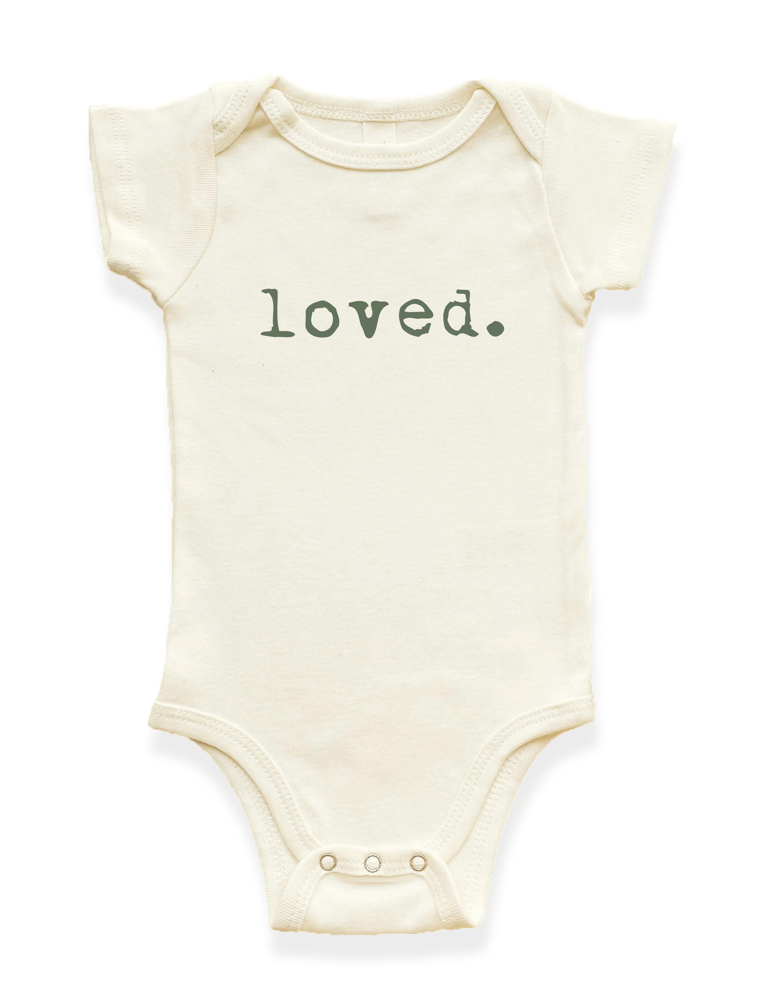 Loved Organic Baby Bodysuit