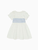 Vega Ceremony Dress with Silk Sash