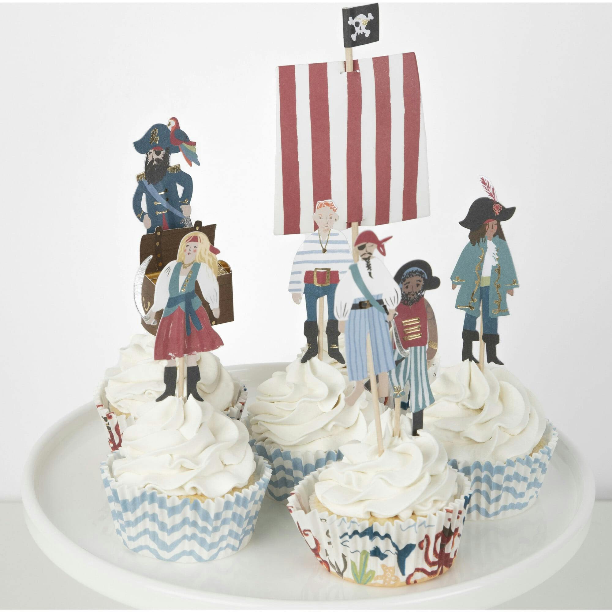 Pirate Ship Cupcake Kit