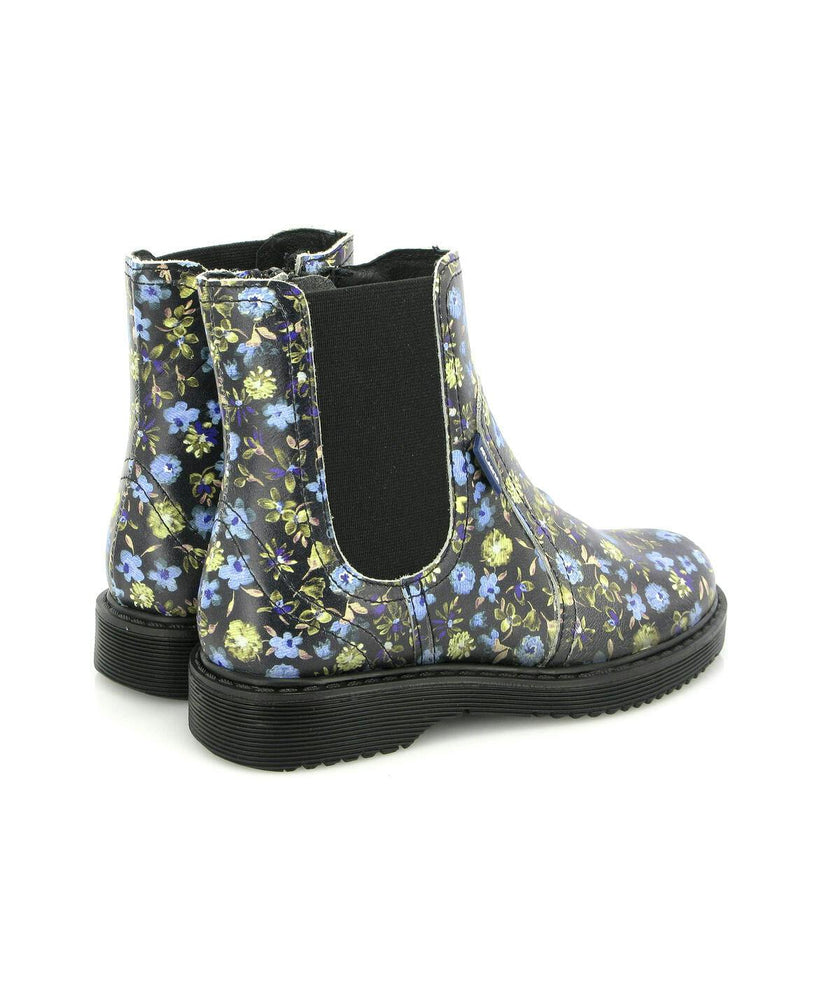 Katy Flowers Boot, Black