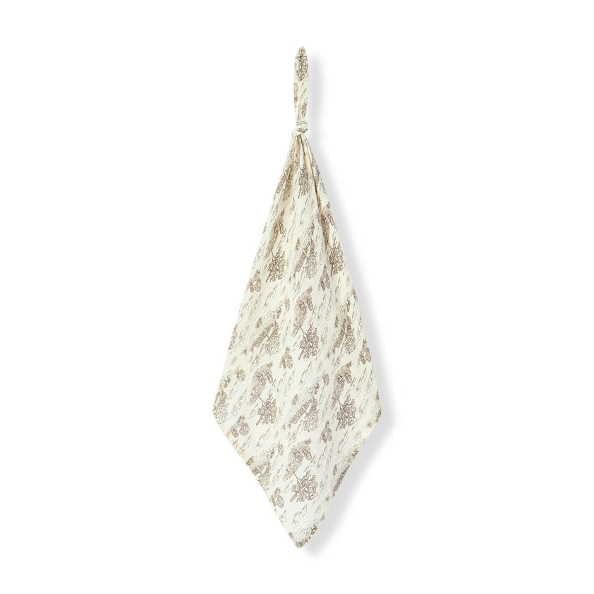 Country Toile Bamboo Two-Piece Burp Cloth Set