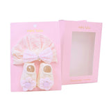 Pink Bow and Flower White Gift Set