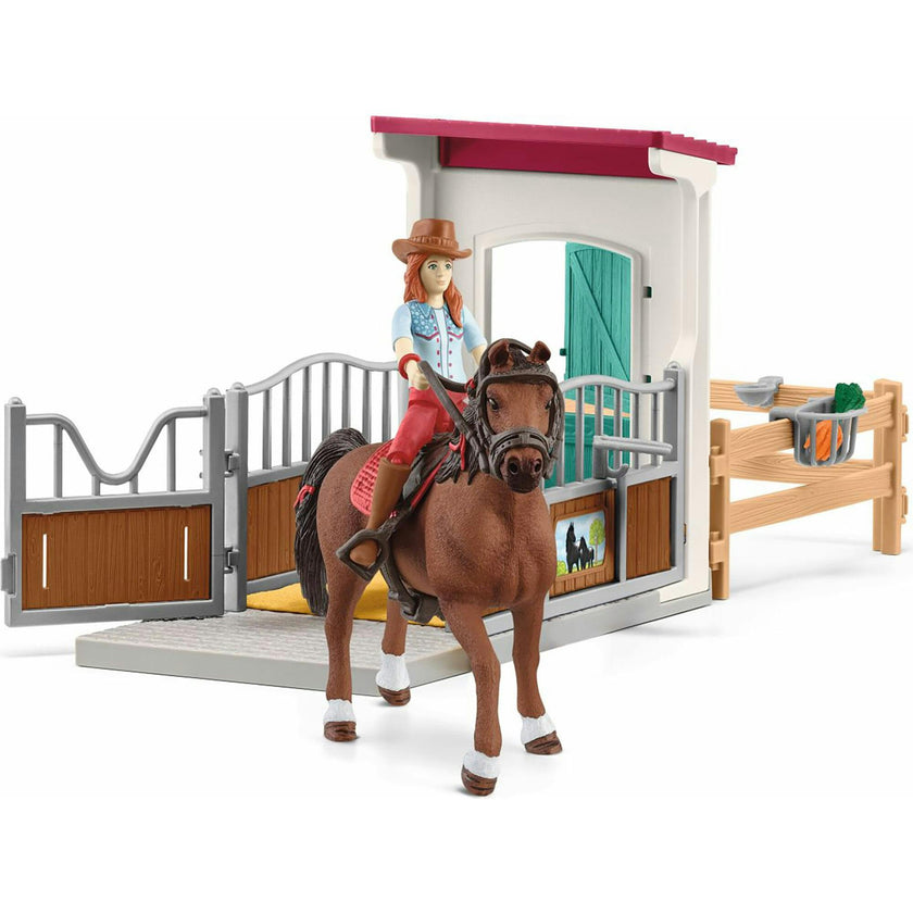 Schleich Club: Box - Hannah & Cayenne - & Rider Figurine Playset