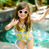 The Positano - Girls Ruffle One Piece UPF 50+