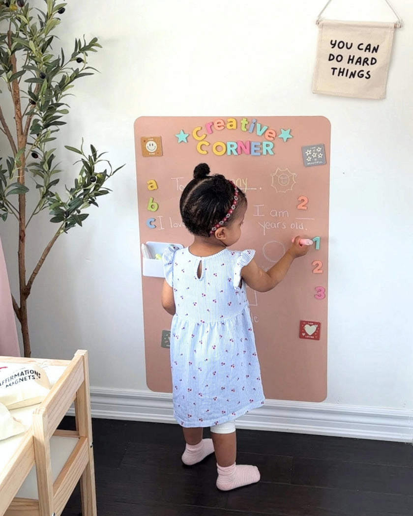 Magic Playwall - Rectangle Magnetic Wall Decal for Kids