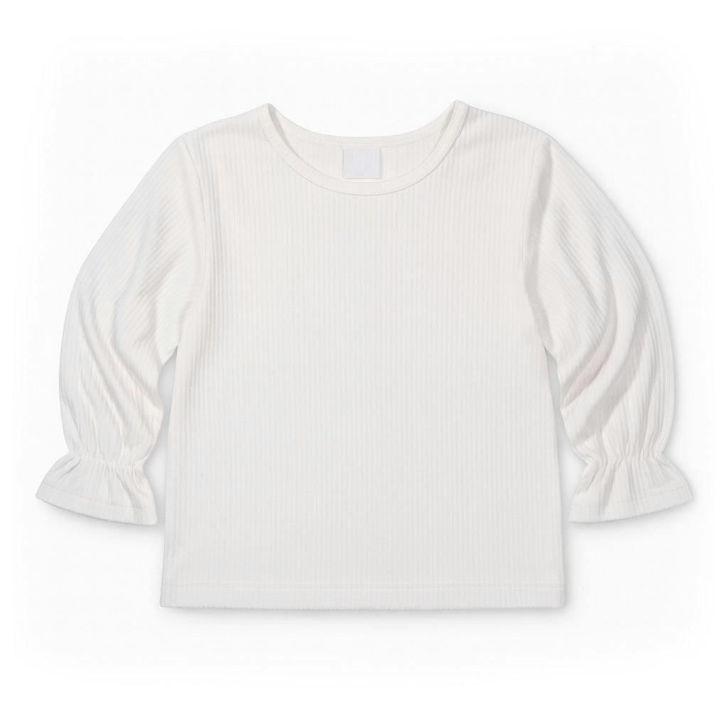 Long Sleeve Rib Knit Shirt