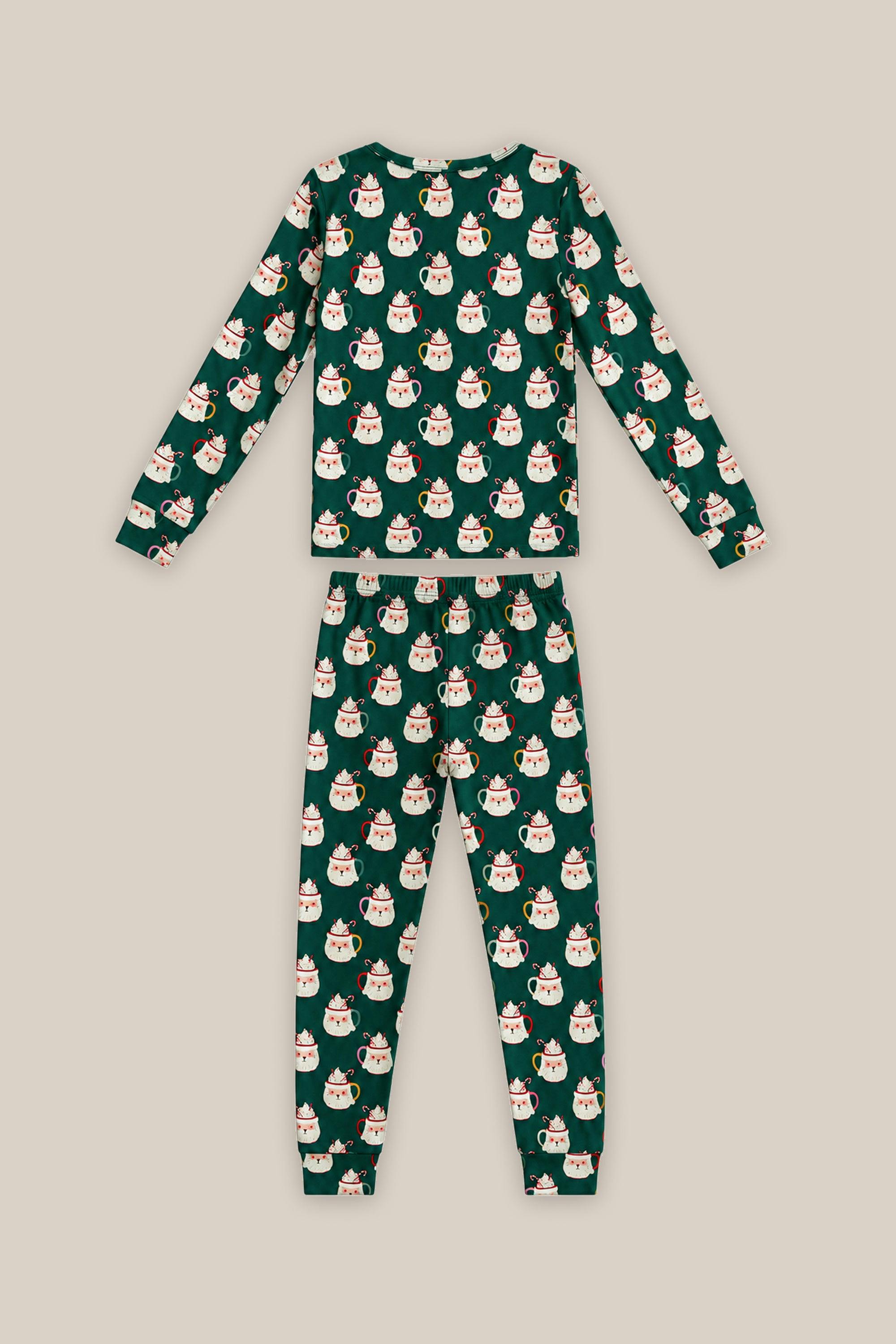 Kids So Soft Pajama Set in Very Merry Santa