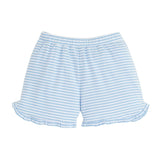 Tulip Knit Short - Light Blue Stripe
