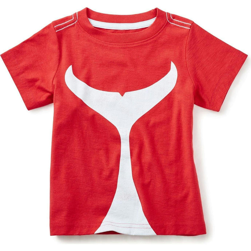 Tail Graphic Tee, Red