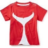 Tail Graphic Tee, Red
