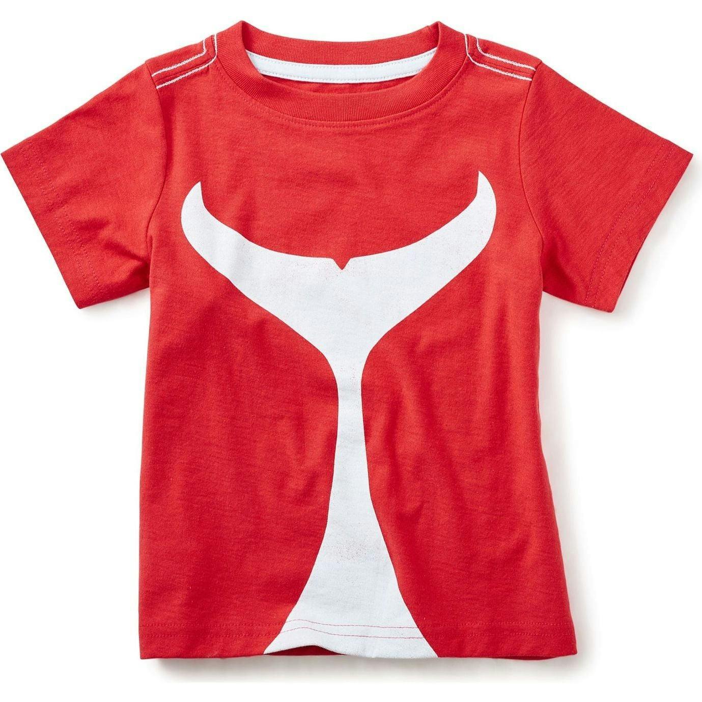 Tail Graphic Tee, Red