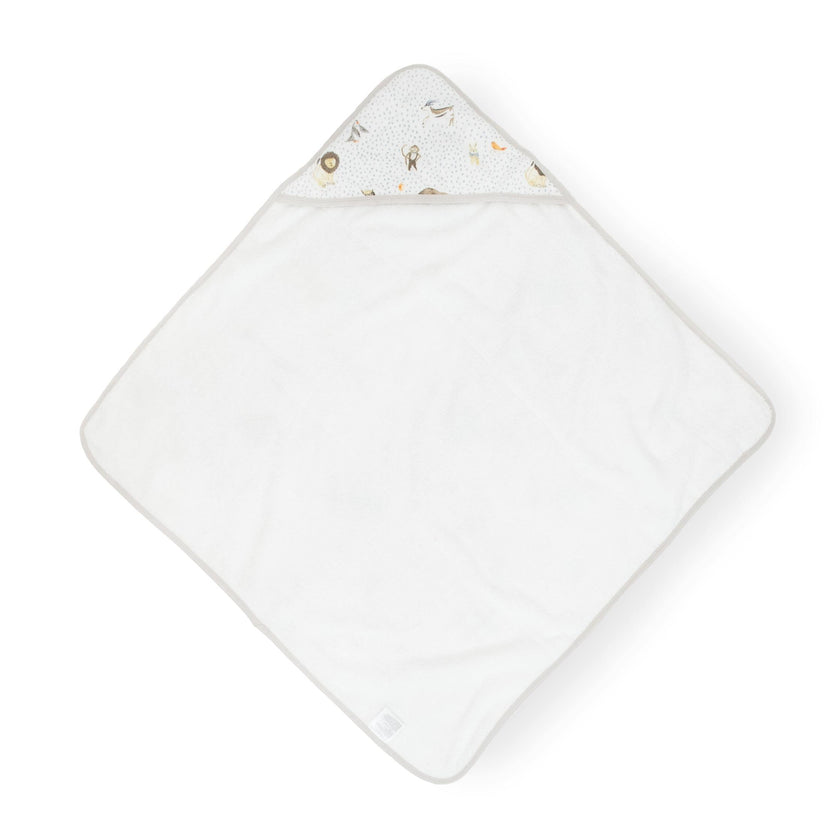Infant Hooded Towel - Party Animals