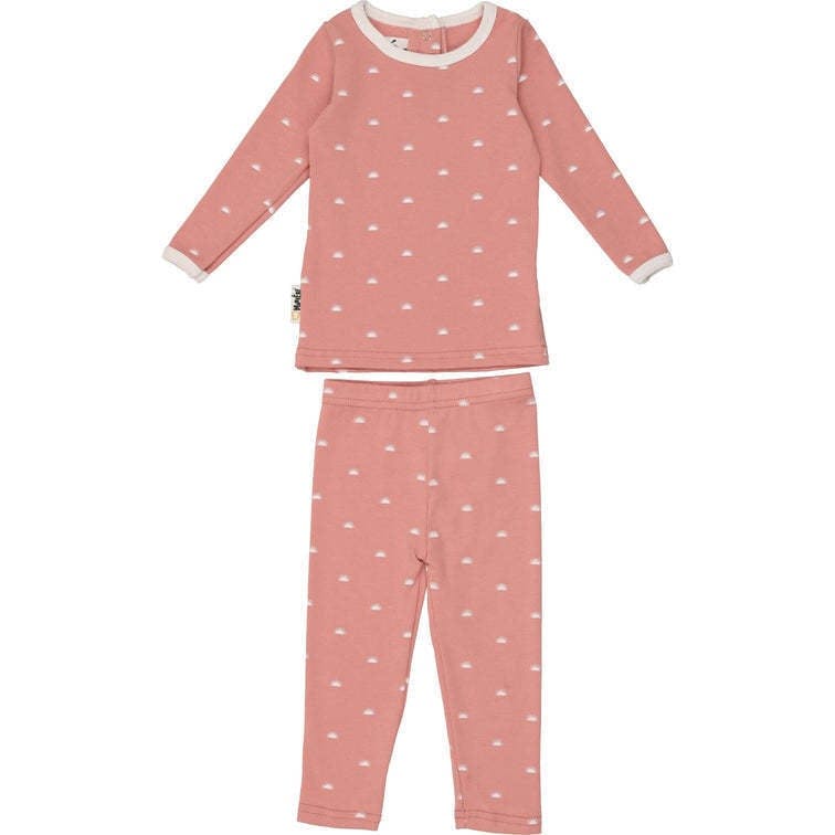 Sun Print Two-Piece Set