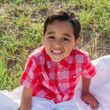 Linen Short Sleeve Button Down Shirt