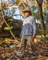 Fish Wrangler Hacci Pullover - Sage