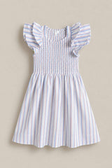 Mini Hattie Dress in Heritage Stripe
