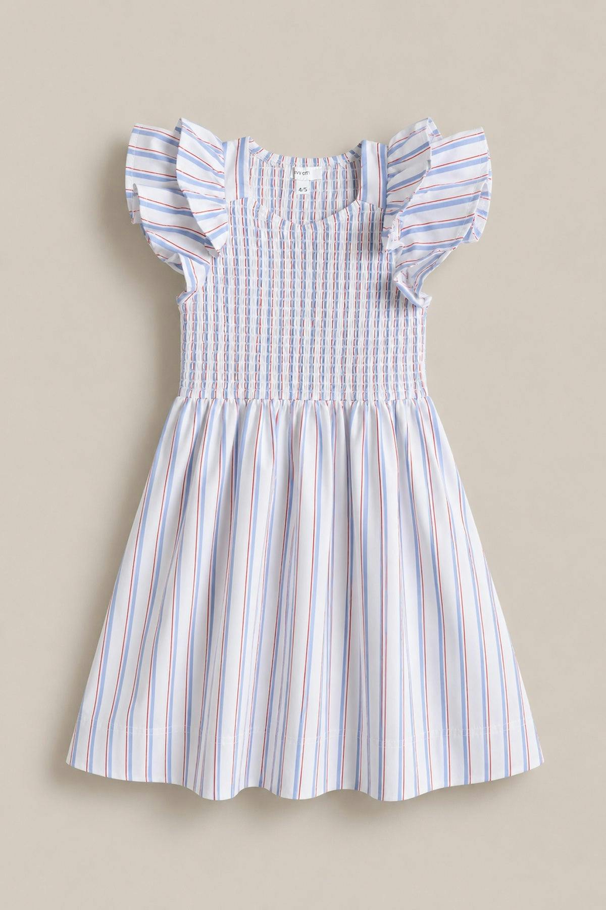 Mini Hattie Dress in Heritage Stripe