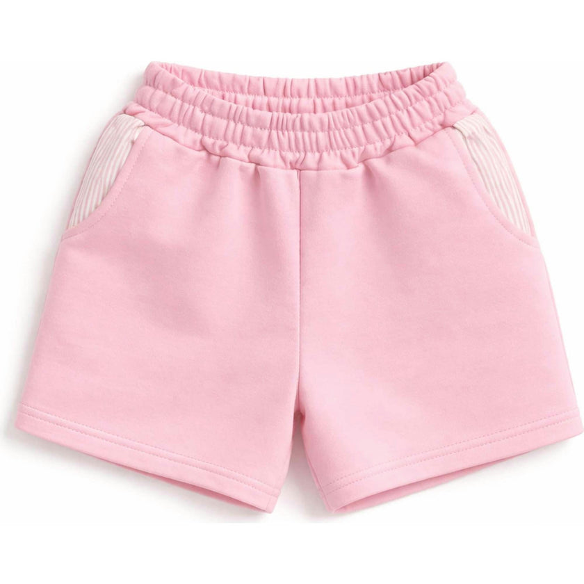 Seersucker Pocket Shorts - Pink