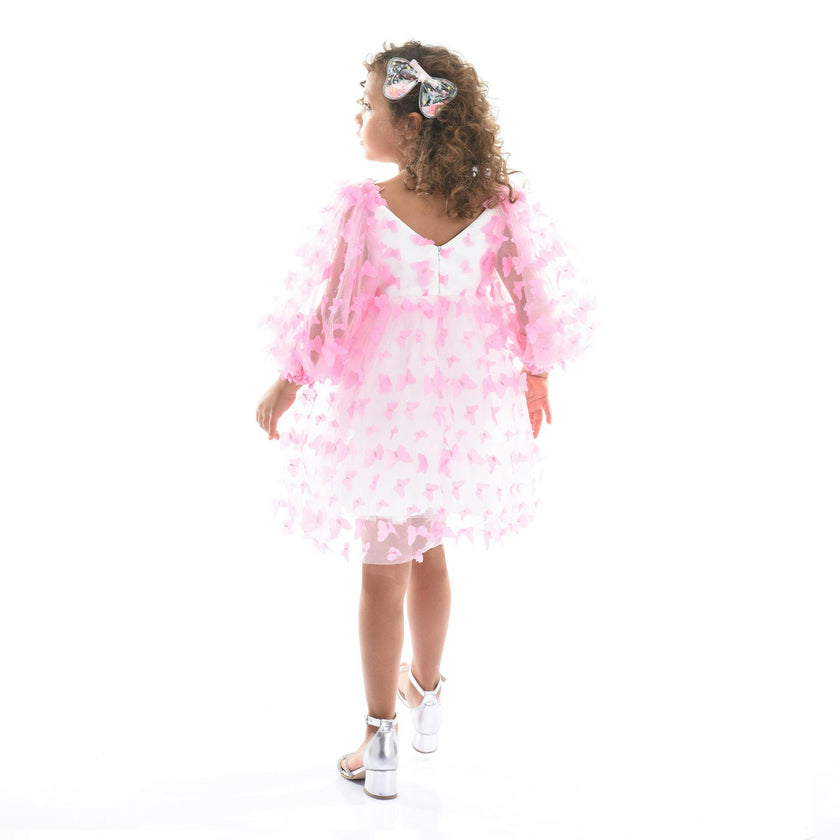 Pink Bell Mariposa Dress