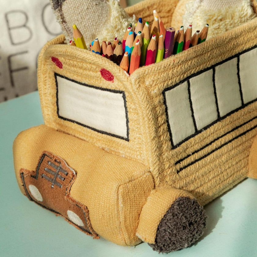 Basket Mini School Bus