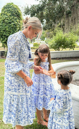 Jaylin Linen Mom Dress