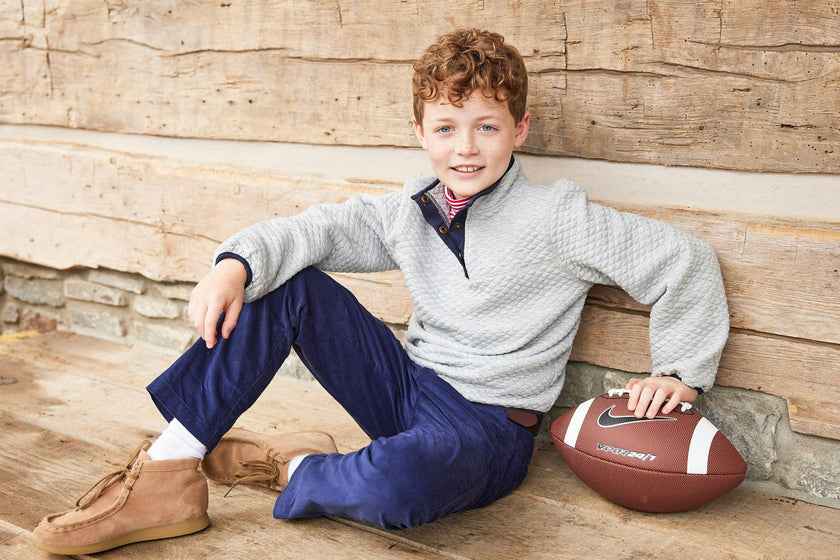 Classic Pants - Navy Corduroy