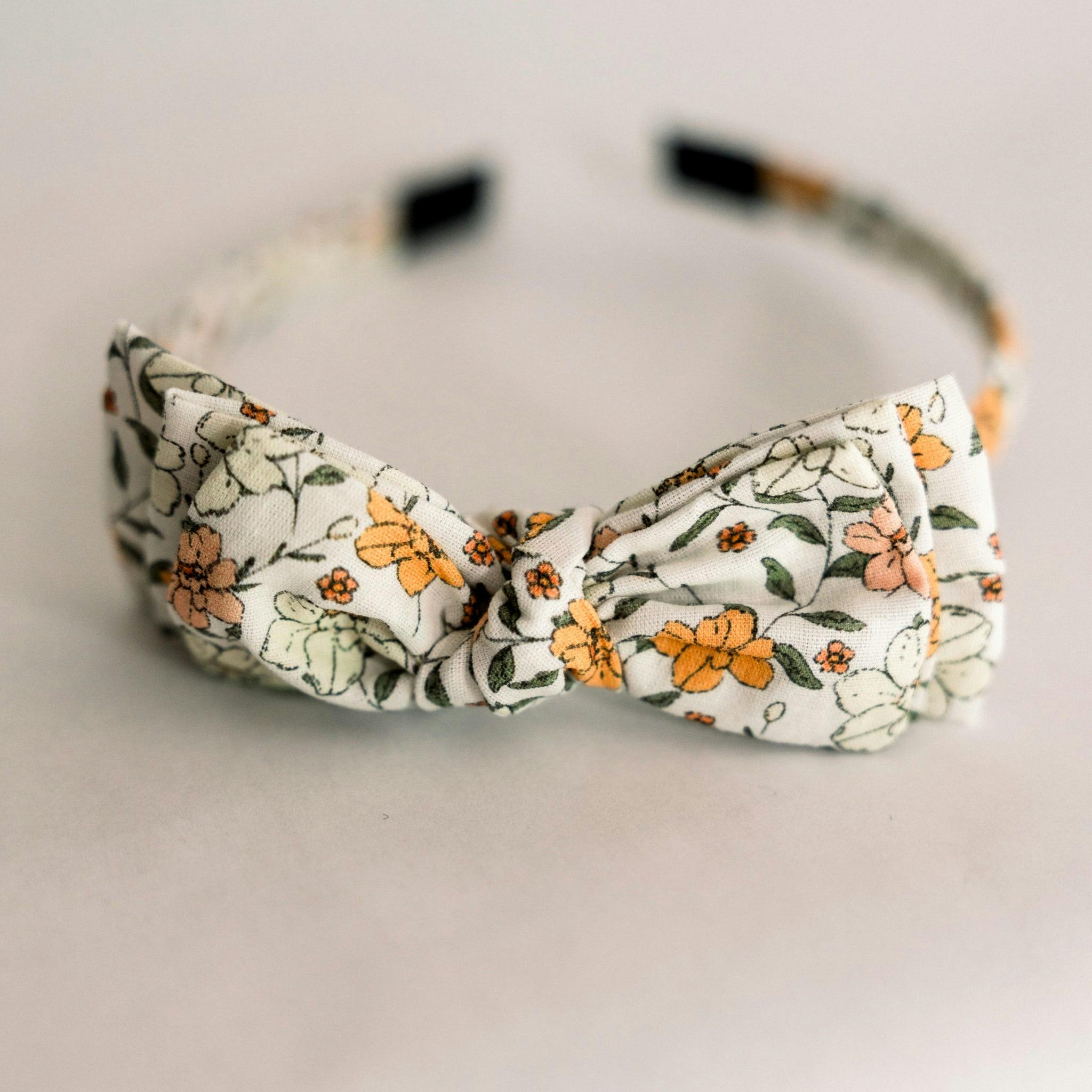 Three Little Bows Headband |Marigold Dawn