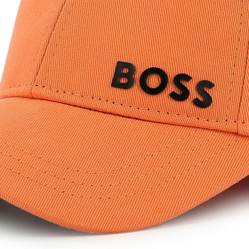 Bright Red Logo Baseball Cap